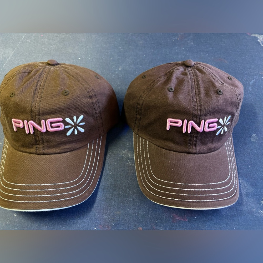2 new women’s Ping golf hats